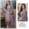 KF 137 Sequence Embroidery Work Georgette Pakistani Suits Wholesale Market In Surat